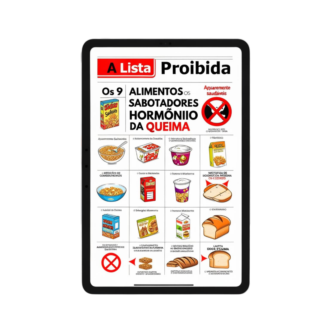 Os 9 alimentos sabotadores